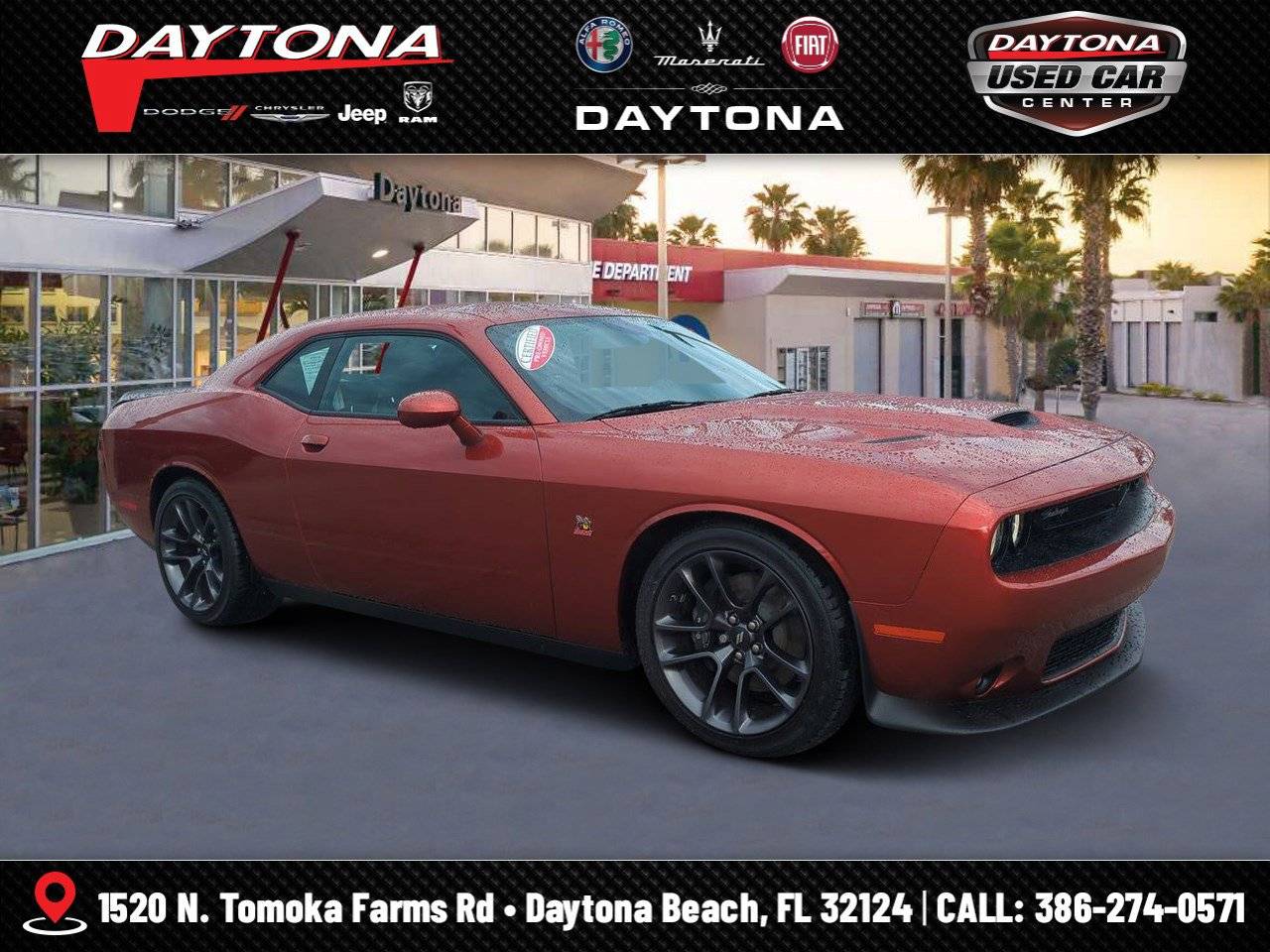 2023 Dodge Challenger R/T Scat Pack — Coupe — 1,926 mi — Daytona Beach, FL