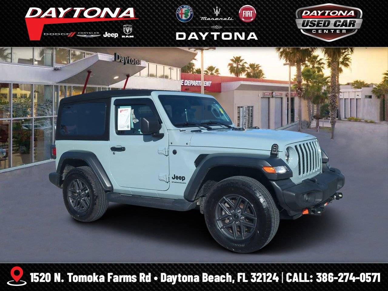 2024 Jeep Wrangler Sport S — SUV — 15,592 mi — Daytona Beach, FL