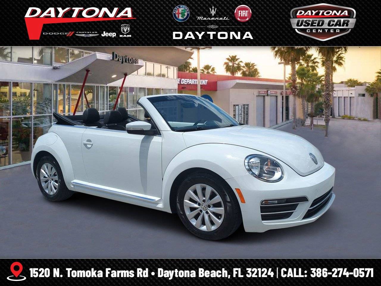 2018 Volkswagen Beetle S — Convertible — 54,395 mi — Daytona Beach, FL