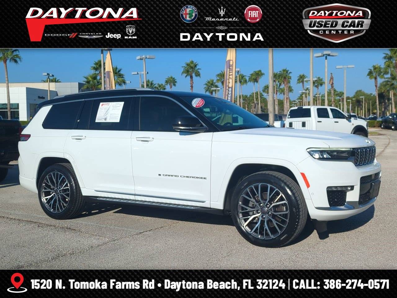 2022 Jeep Grand Cherokee Summit Reserve — SUV — 72,645 mi — Daytona Beach, FL
