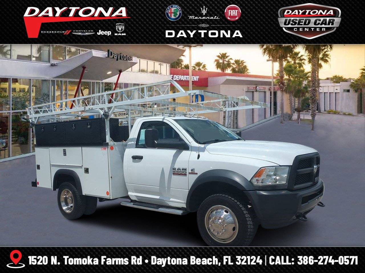 2018 Ram 5500 Tradesman — Chassis Cab Truck — 57,266 mi — Daytona Beach, FL