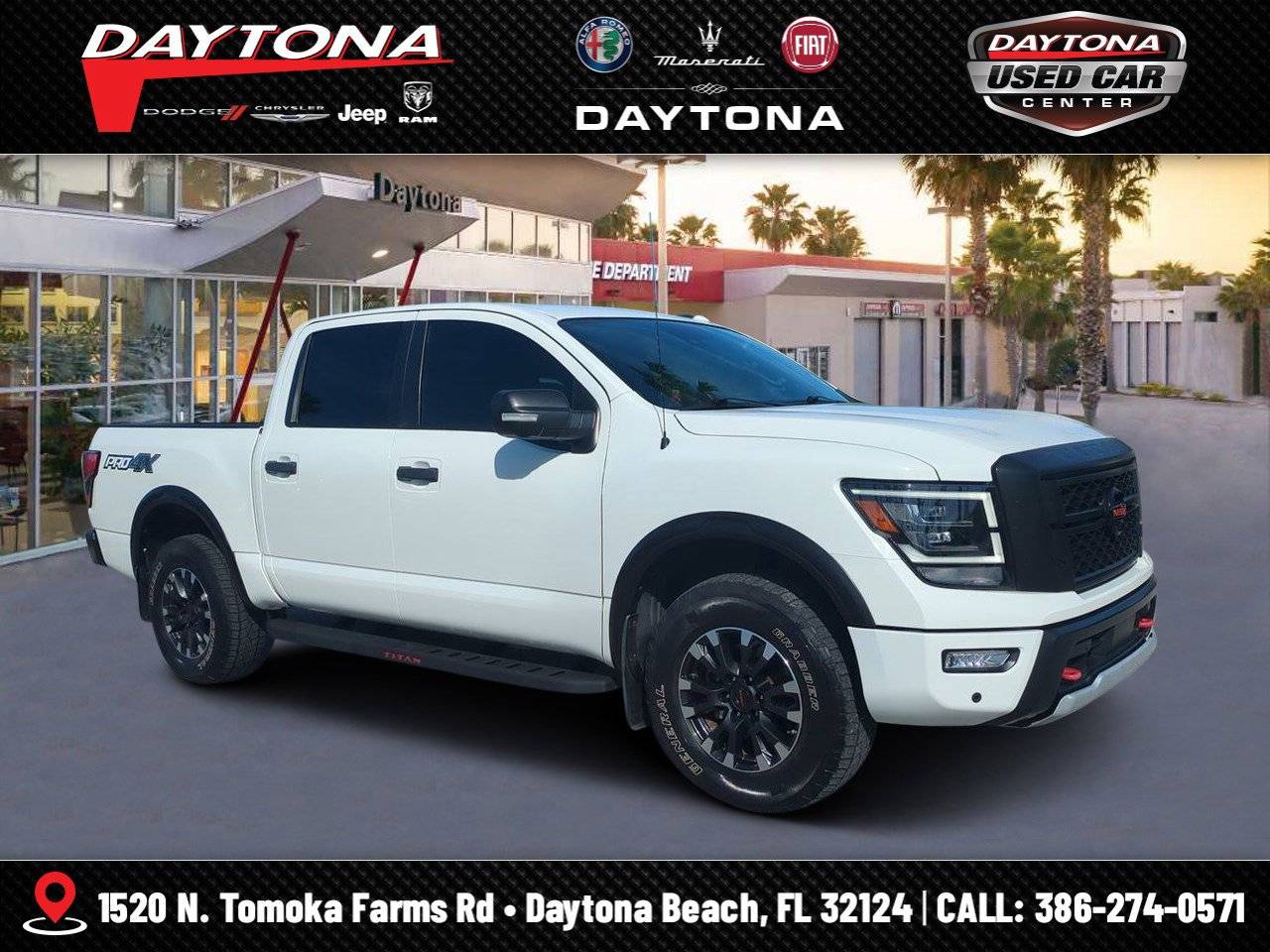 2021 Nissan Titan PRO-4X — Pickup Truck — 34,720 mi — Daytona Beach, FL