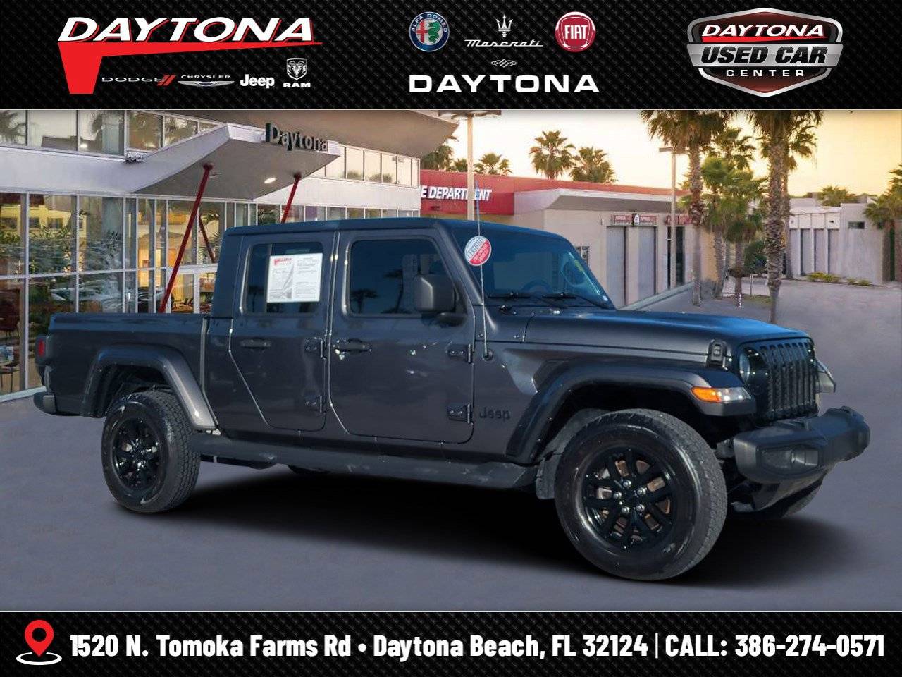 2022 Jeep Gladiator Altitude — Pickup Truck — 22,012 mi — Daytona Beach, FL