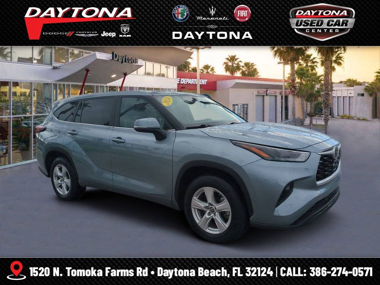 2024 Toyota Highlander LE — SUV — 21,103 mi — Daytona Beach, FL