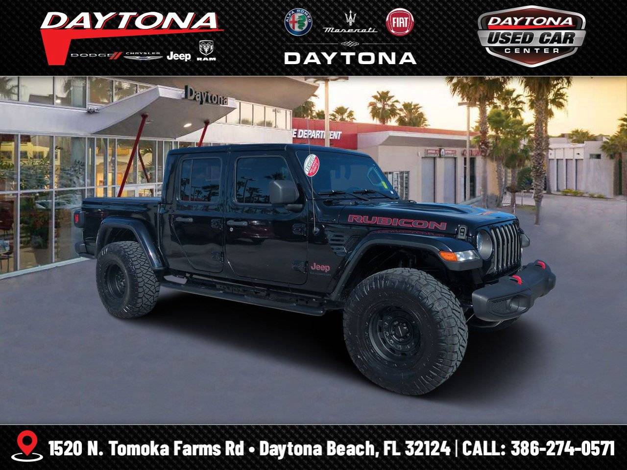 2021 Jeep Gladiator Rubicon — Pickup Truck — 26,797 mi — Daytona Beach, FL