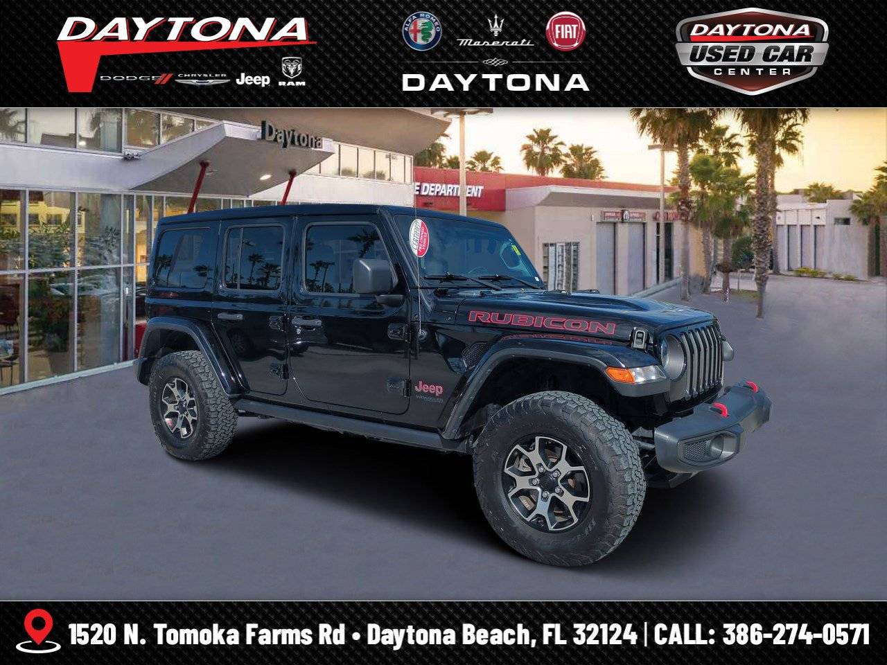 2021 Jeep Wrangler Rubicon — SUV — 23,030 mi — Daytona Beach, FL