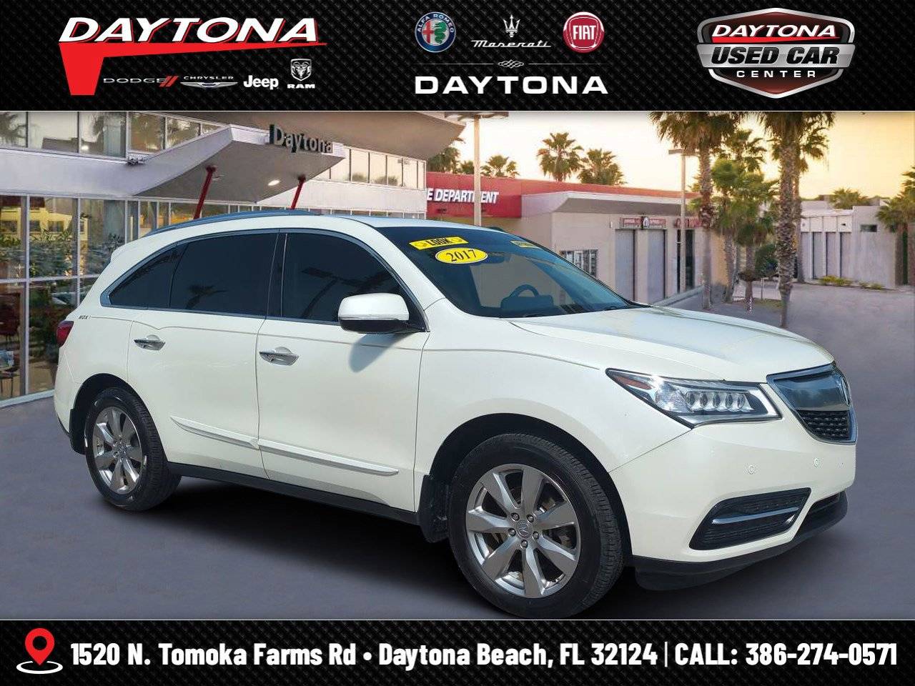 2015 Acura MDX Advance with Entertainment Package — SUV — 87,934 mi — Daytona Beach, FL