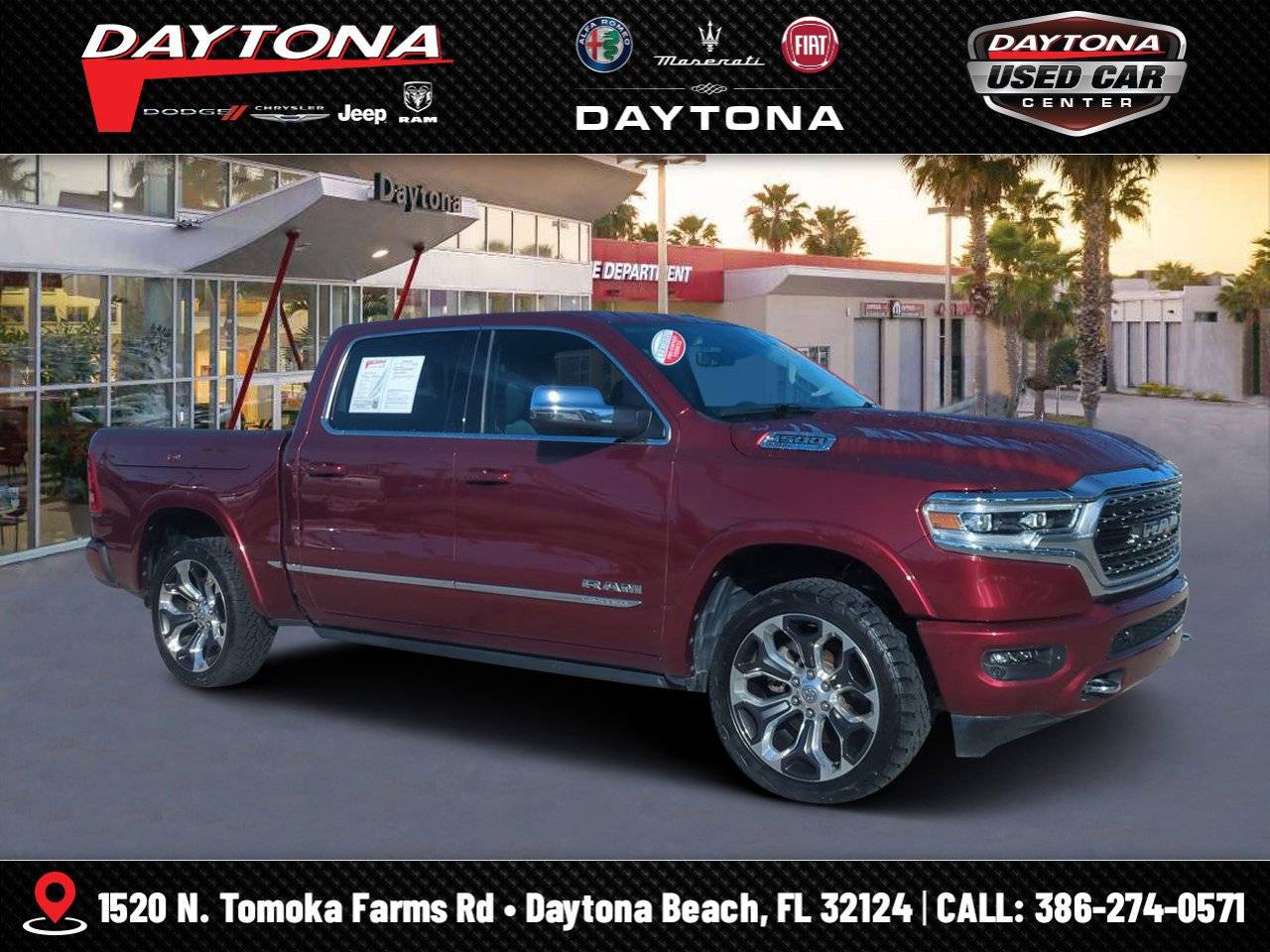 2024 Ram 1500 Limited — Pickup Truck — 53,648 mi — Daytona Beach, FL