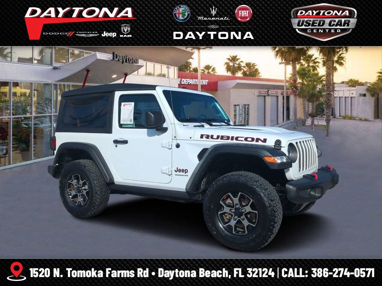 2018 Jeep Wrangler Rubicon — SUV — 36,859 mi — Daytona Beach, FL