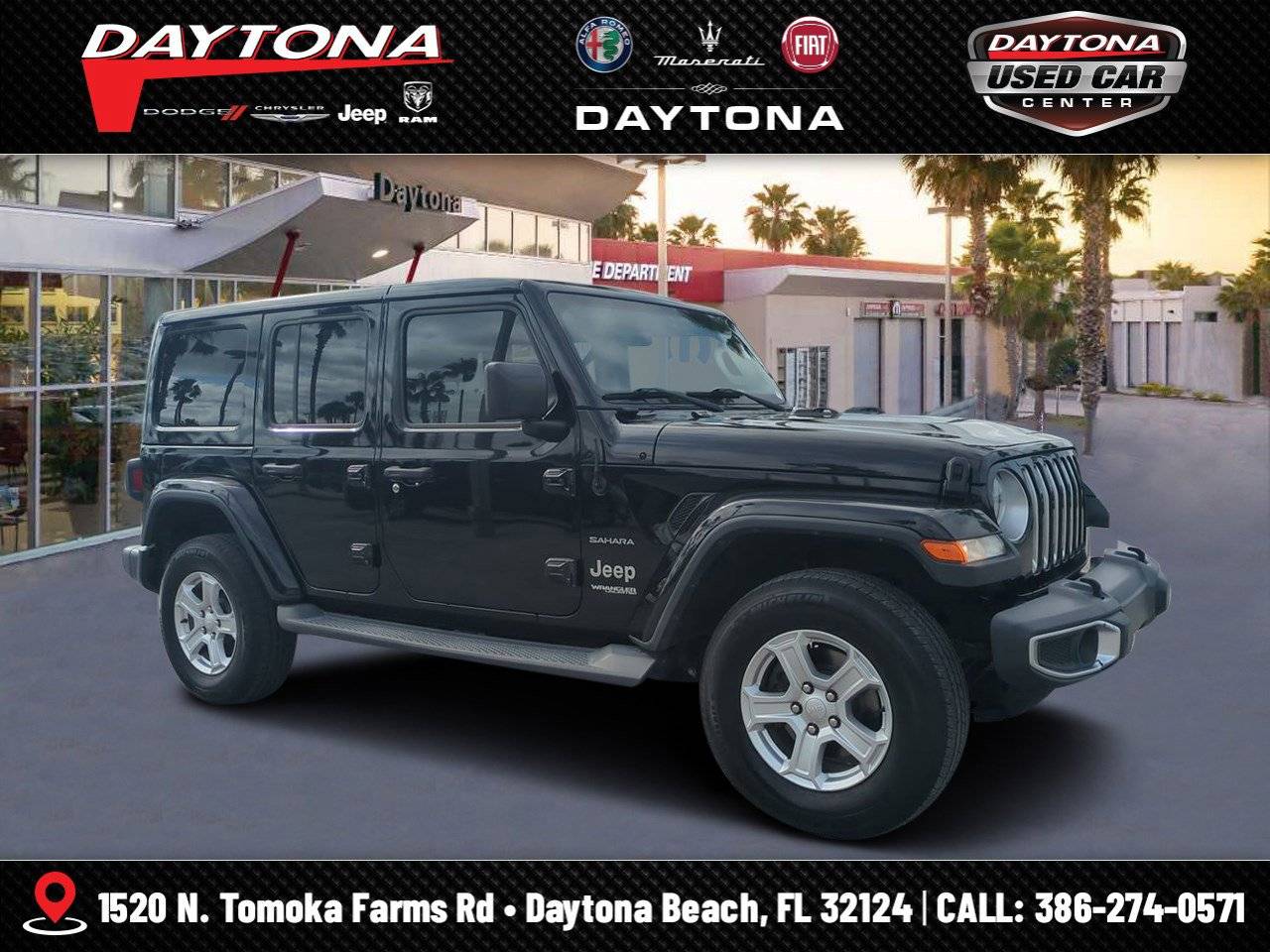 2018 Jeep Wrangler Sahara — SUV — 81,271 mi — Daytona Beach, FL