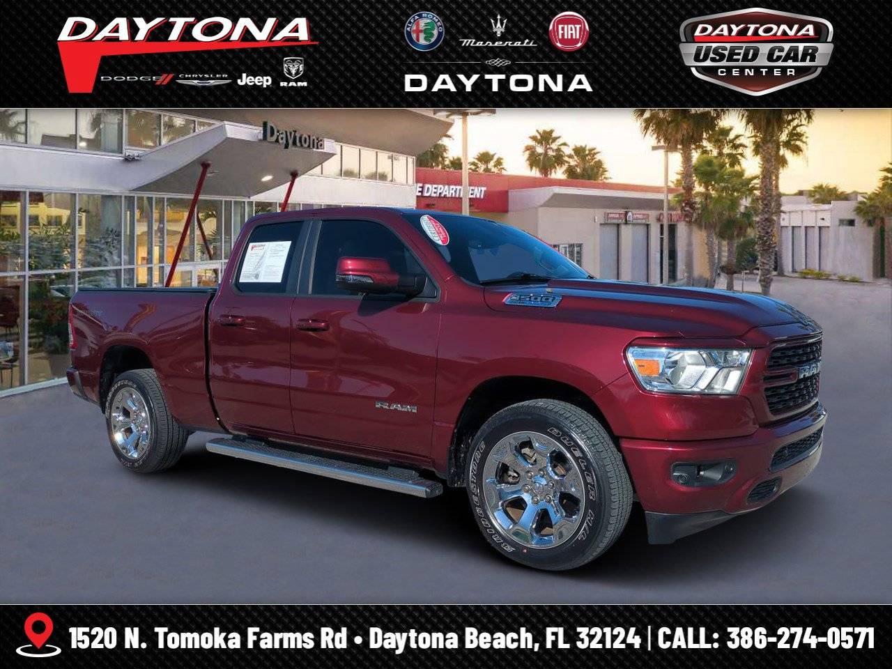 2023 Ram 1500 Big Horn — Pickup Truck — 11,817 mi — Daytona Beach, FL