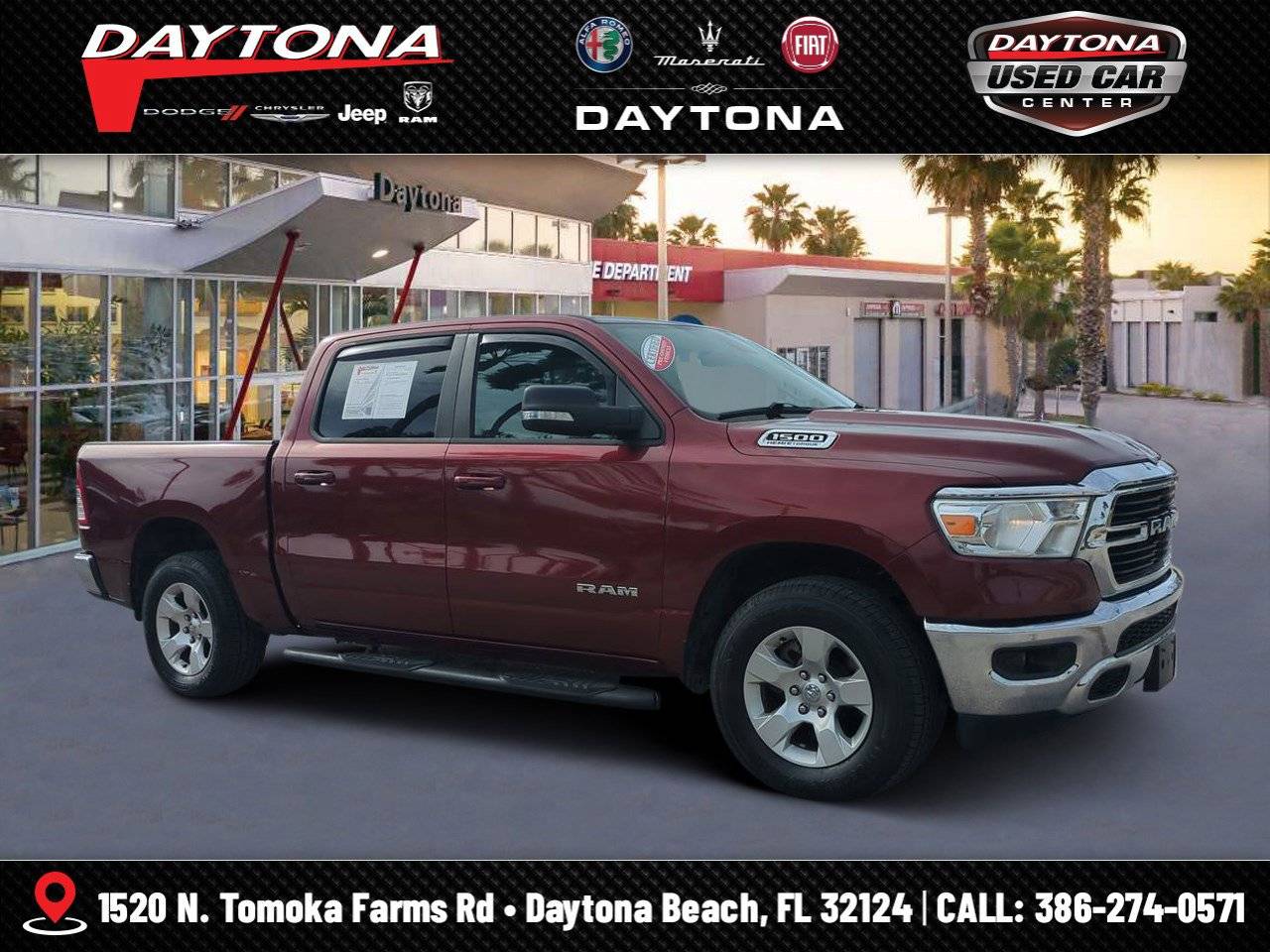 2021 Ram 1500 Big Horn — Pickup Truck — 33,384 mi — Daytona Beach, FL