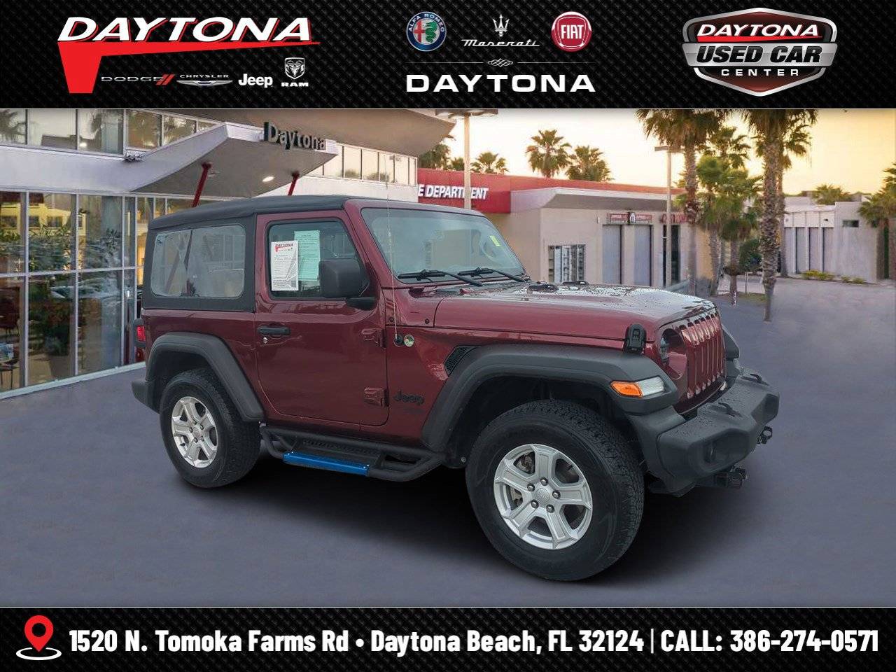 2021 Jeep Wrangler Sport — SUV — 15,990 mi — Daytona Beach, FL