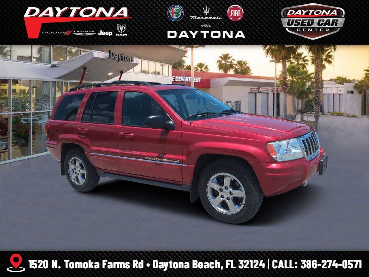 2004 Jeep Grand Cherokee Overland — SUV — 103,675 mi — Daytona Beach, FL
