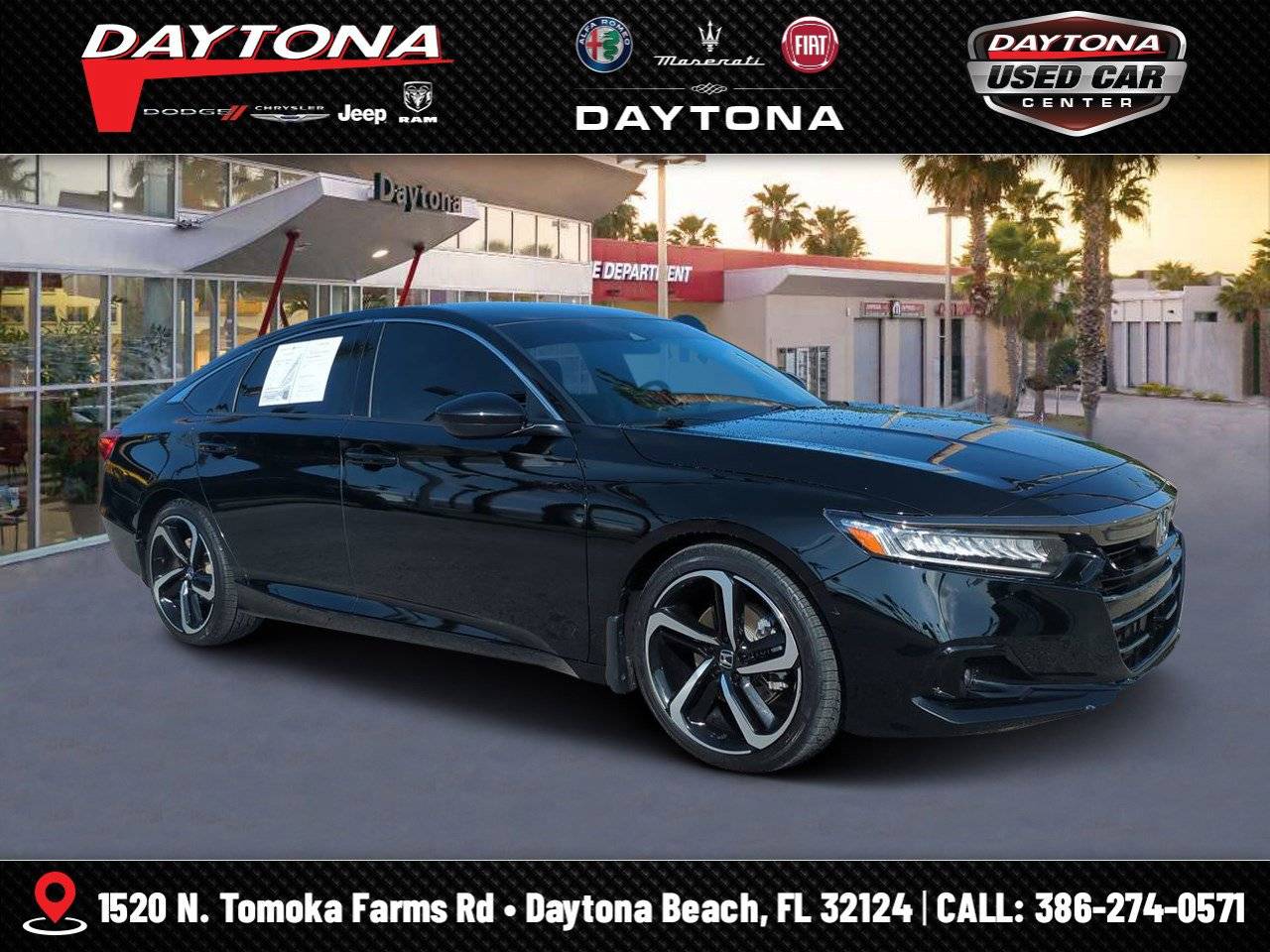 2022 Honda Accord Sport — Sedan — 27,542 mi — Daytona Beach, FL