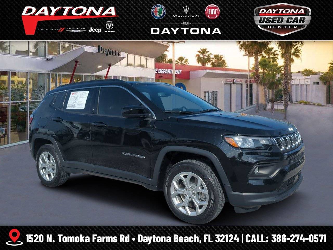 2024 Jeep Compass Latitude — SUV — 2,251 mi — Daytona Beach, FL