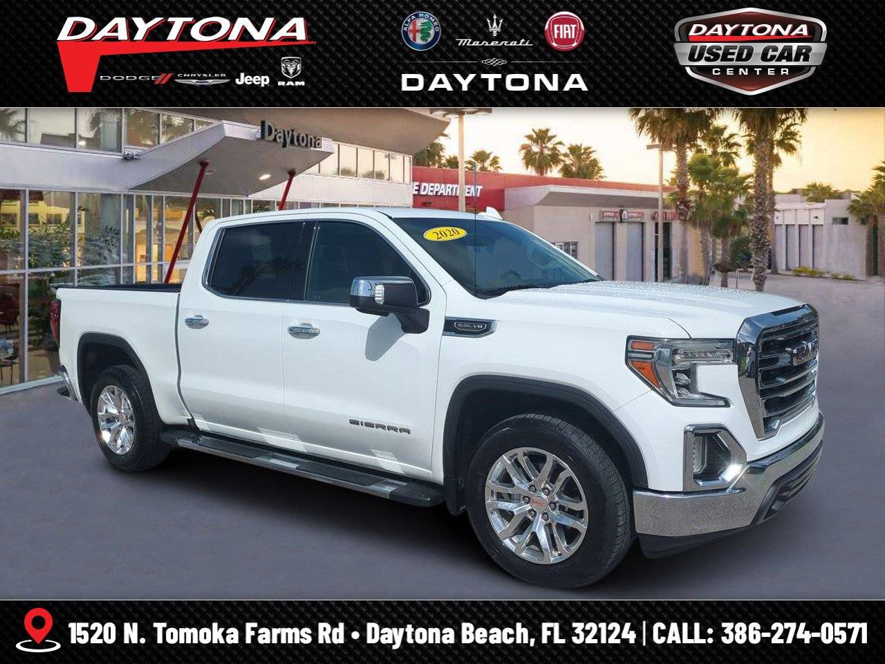 2020 GMC Sierra 1500 SLT — Pickup Truck — 63,855 mi — Daytona Beach, FL
