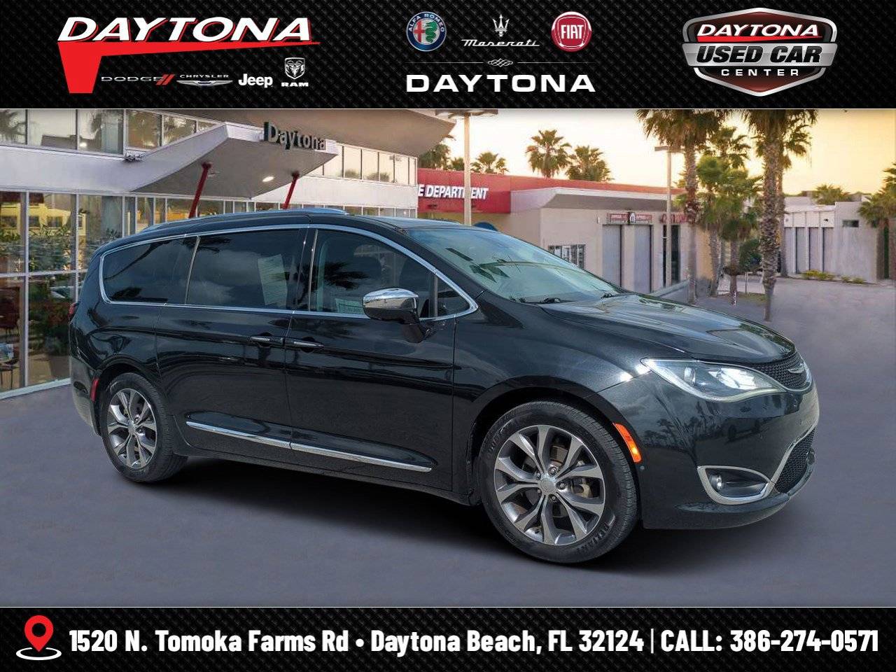 2017 Chrysler Pacifica Limited — Minivan — 108,508 mi — Daytona Beach, FL