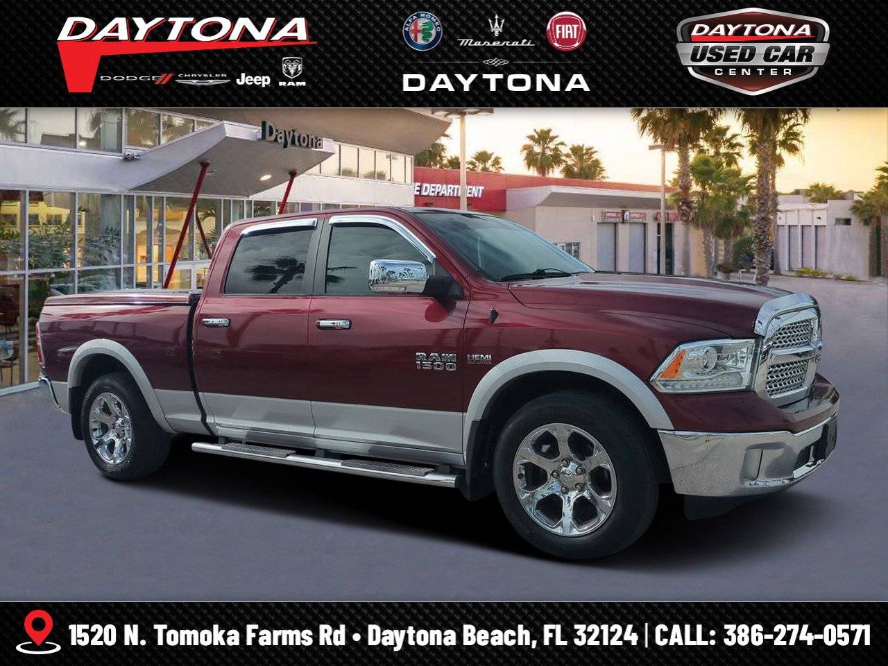 2017 Ram 1500 Laramie — Pickup Truck — 112,190 mi — Daytona Beach, FL