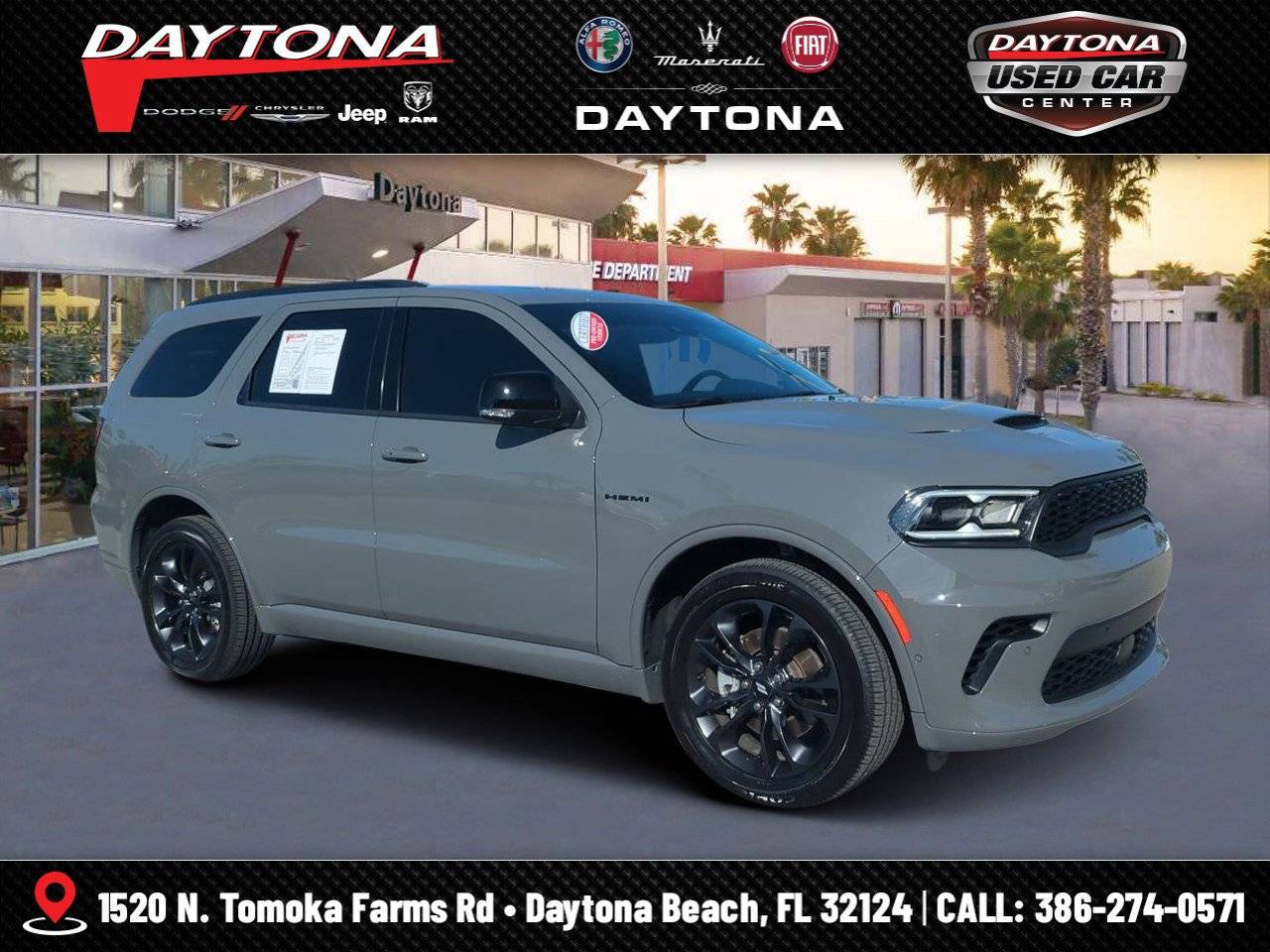 2025 Dodge Durango R/T Plus — SUV — 2,858 mi — Daytona Beach, FL