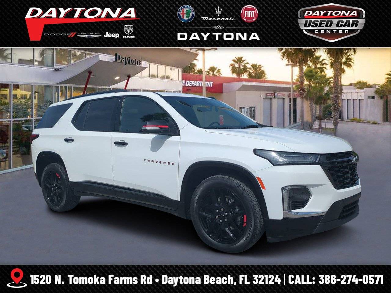 2023 Chevrolet Traverse Premier — SUV — 24,669 mi — Daytona Beach, FL
