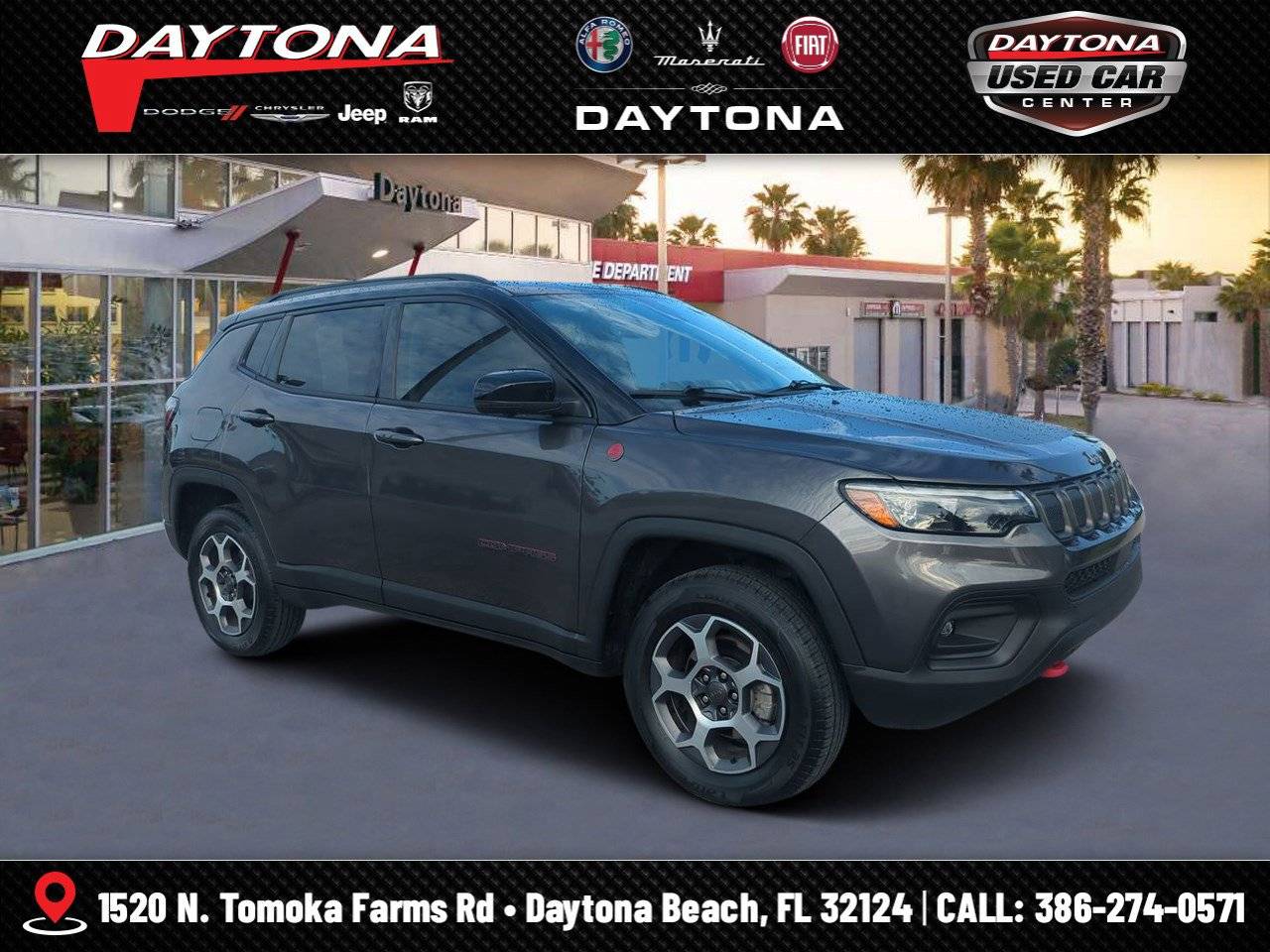 2022 Jeep Compass Trailhawk — SUV — 19,220 mi — Daytona Beach, FL