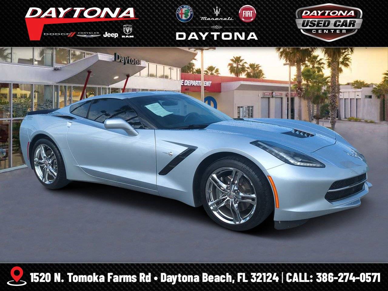 2017 Chevrolet Corvette 1LT — Coupe — 35,687 mi — Daytona Beach, FL
