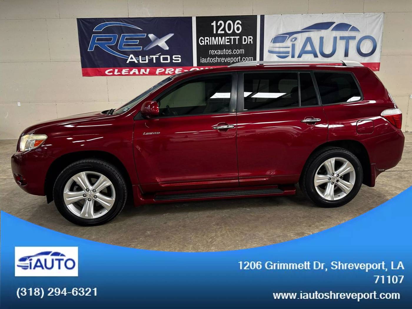 2008 Toyota Highlander Limited — SUV — 181,170 mi — Shreveport, LA