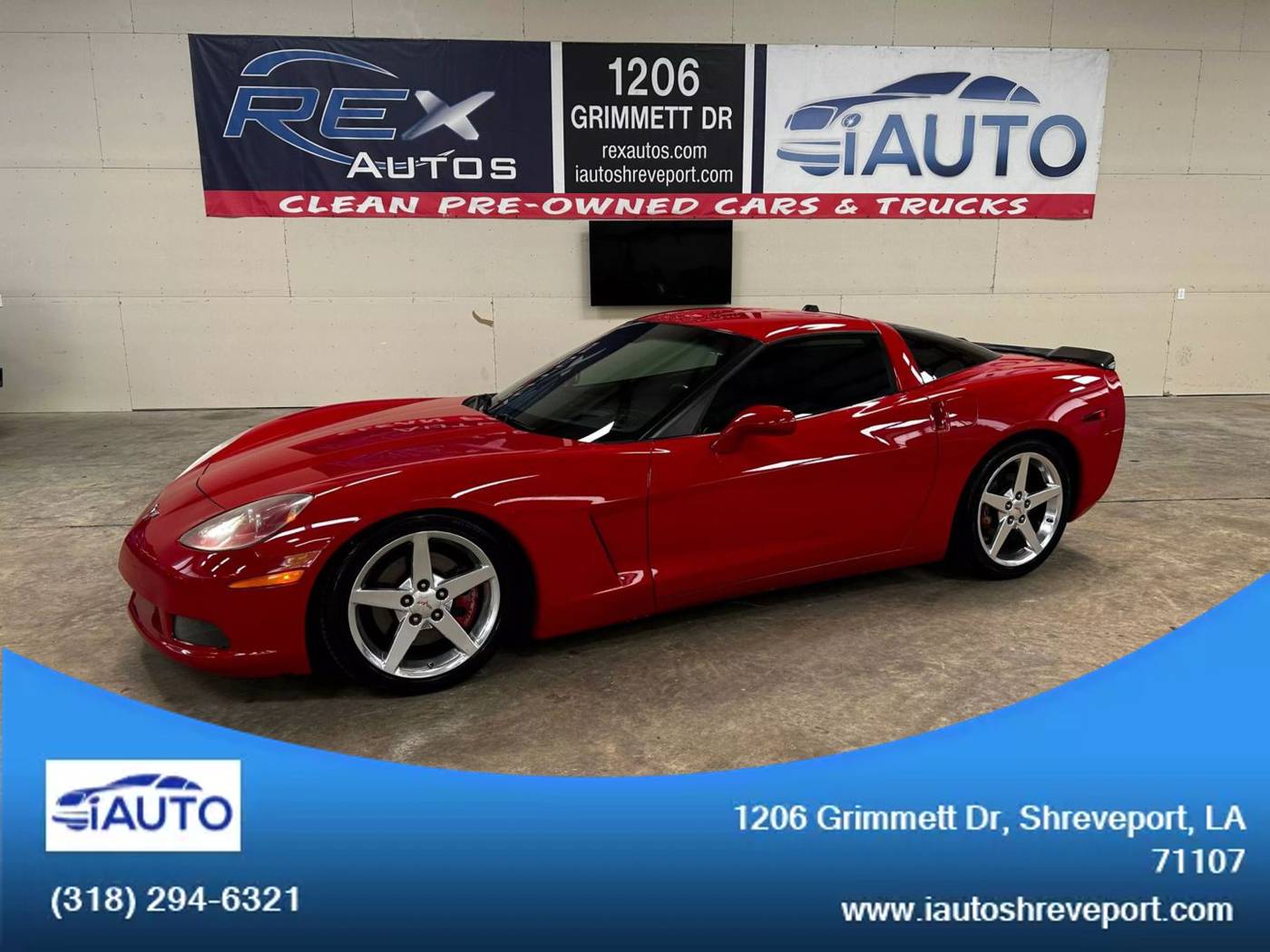 2005 Chevrolet Corvette Base — Coupe — 120,187 mi — Shreveport, LA