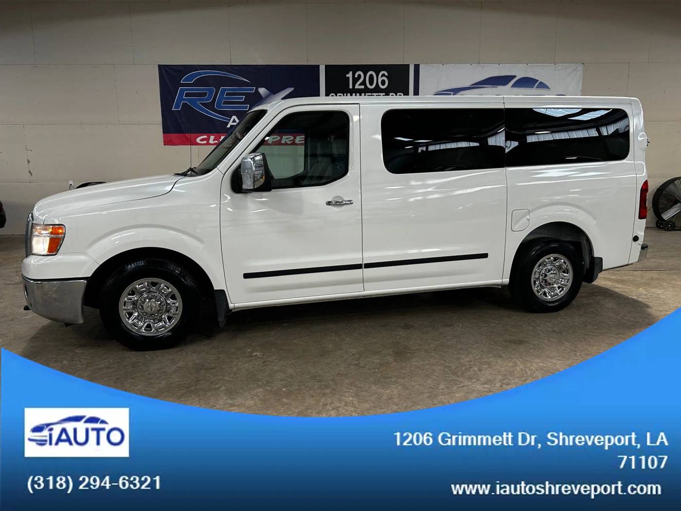 2016 Nissan NV Passenger SL — Passenger Van — 161,972 mi — Shreveport, LA