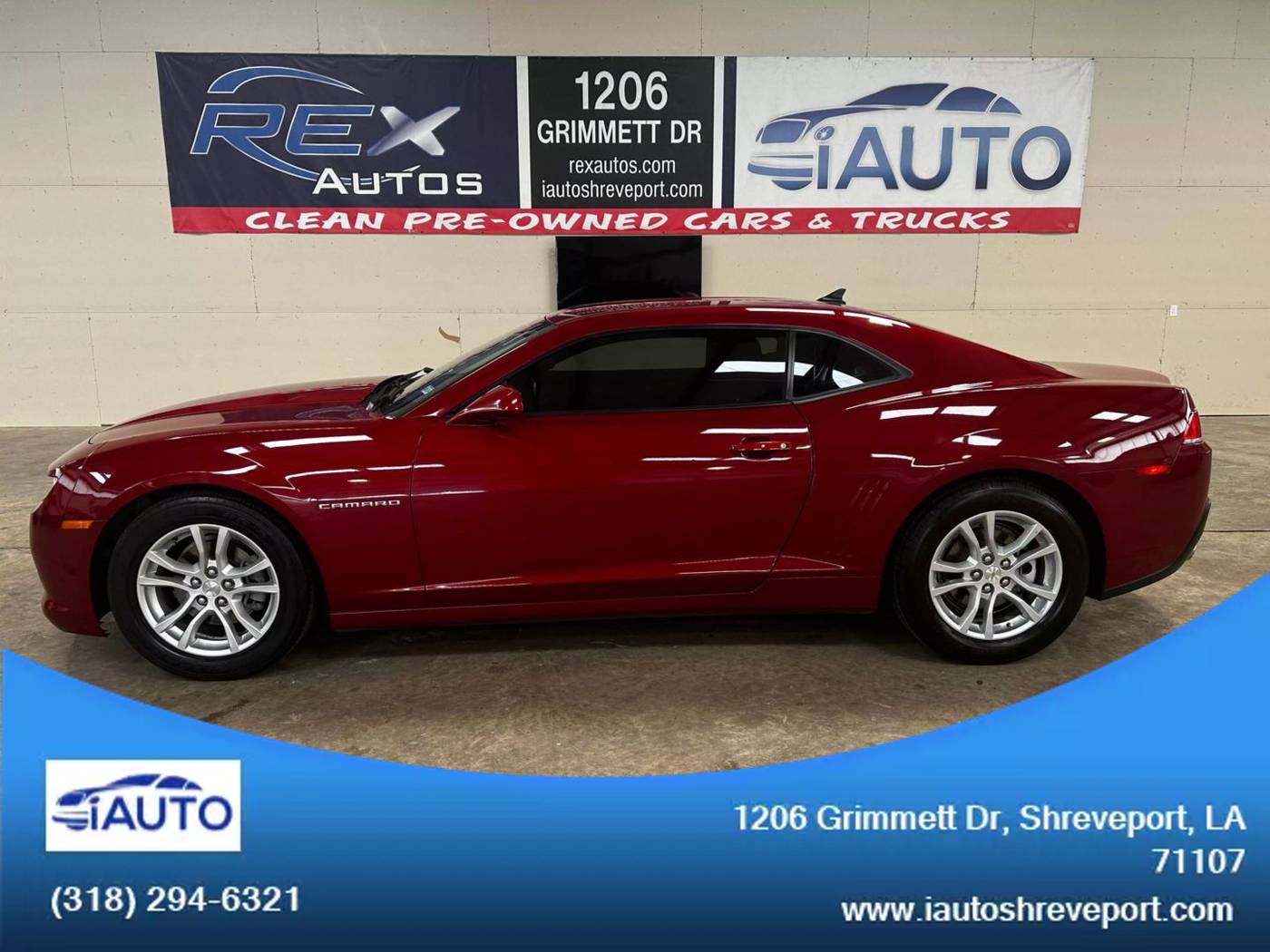 2015 Chevrolet Camaro 1LT — Coupe — 157,716 mi — Shreveport, LA