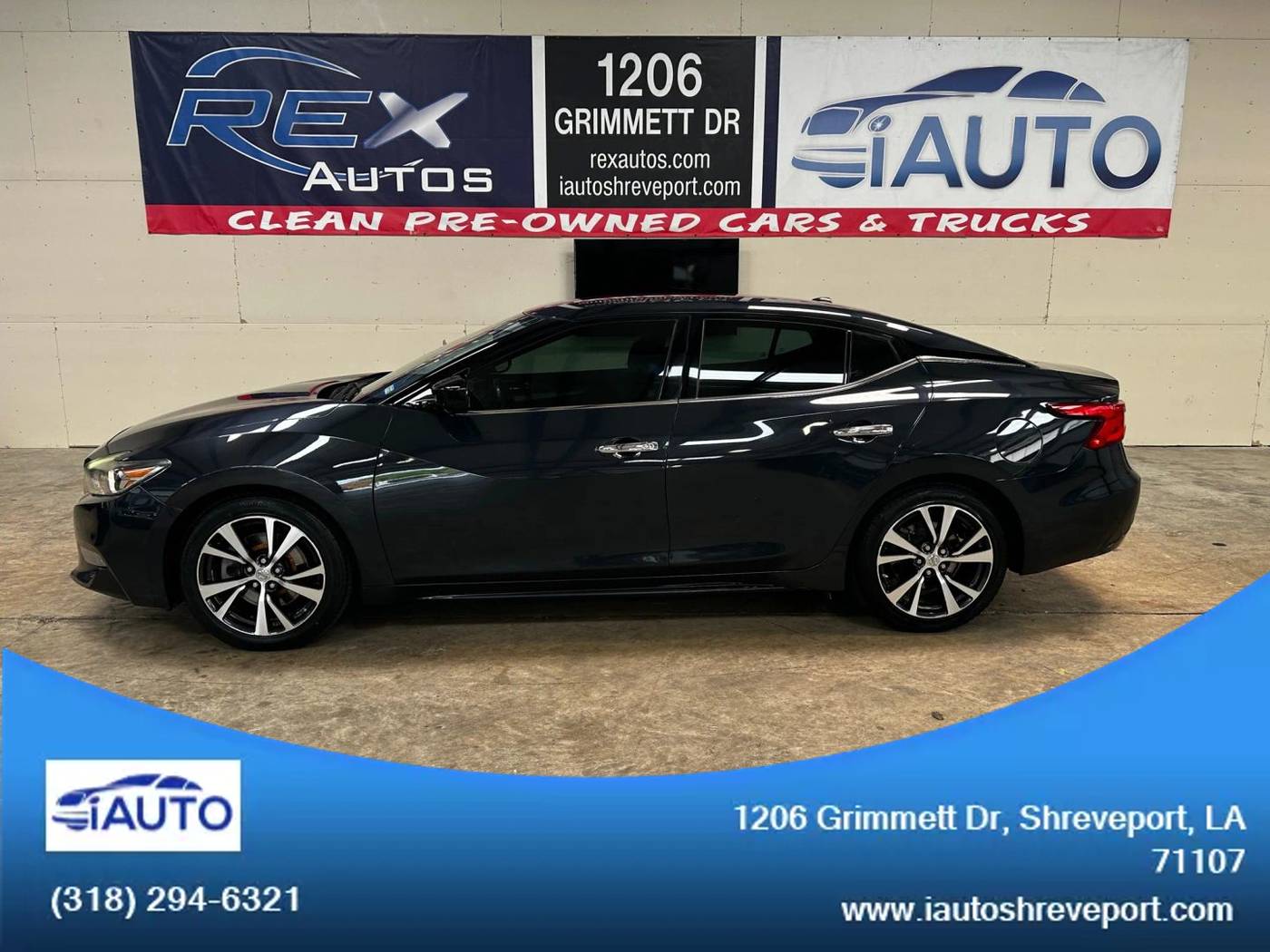2016 Nissan Maxima S — Sedan — 160,518 mi — Shreveport, LA