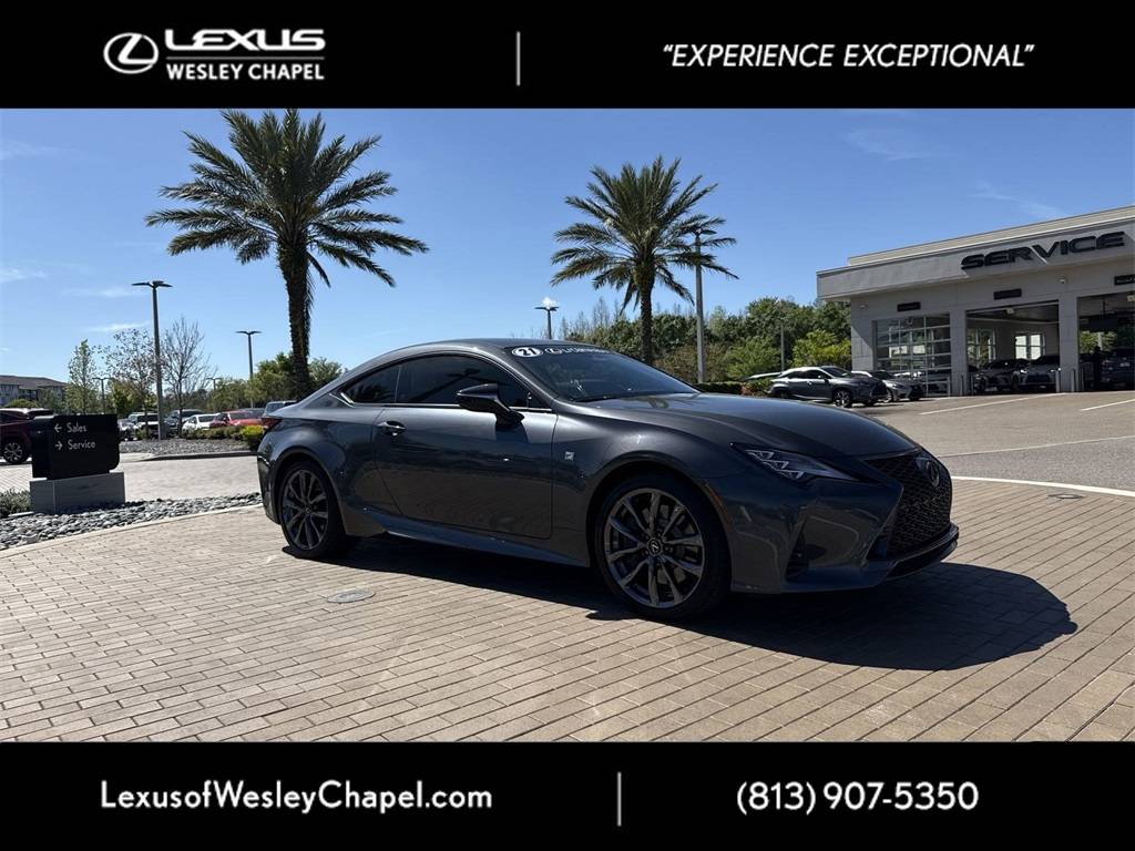 2021 Lexus RC RC 350 F SPORT — Coupe — 37,431 mi — Wesley Chapel, FL