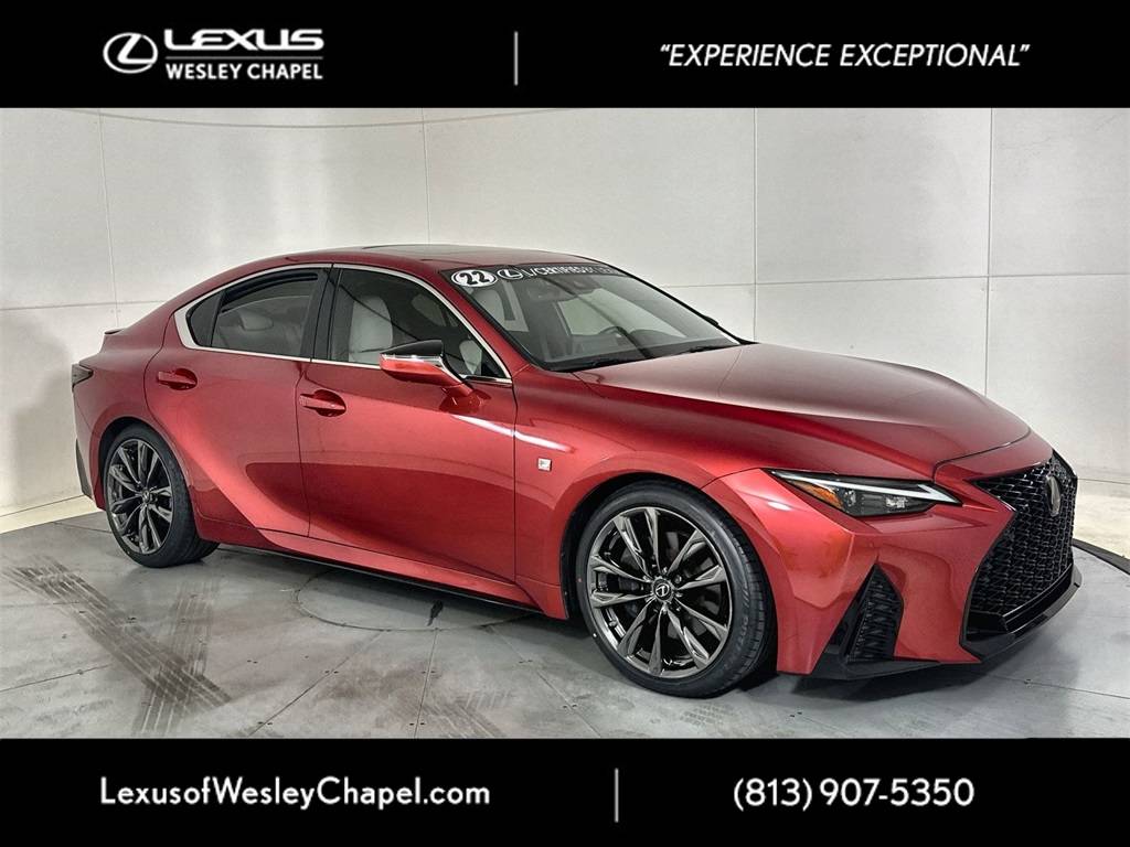 2022 Lexus IS IS 350 F SPORT — Sedan — 28,294 mi — Wesley Chapel, FL