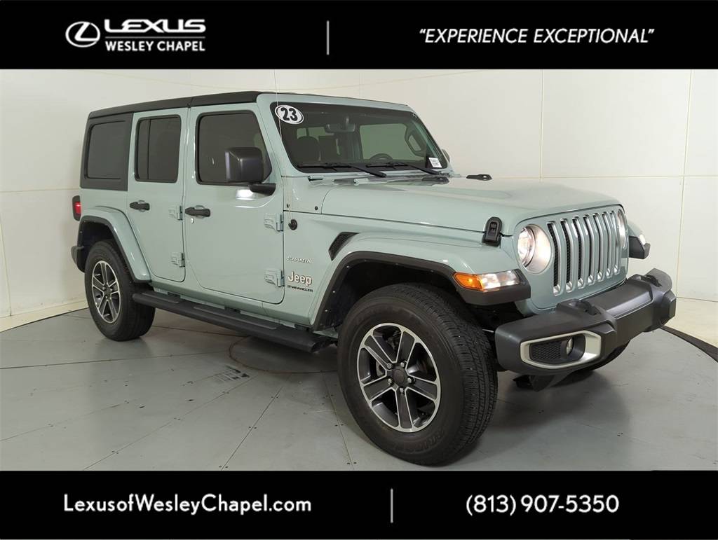 2023 Jeep Wrangler Sahara — SUV — 19,750 mi — Wesley Chapel, FL