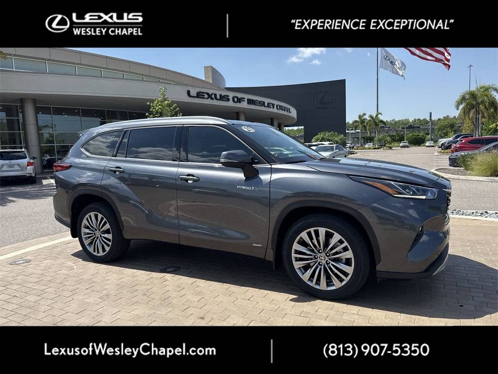 2021 Toyota Highlander Hybrid Platinum — SUV — 29,967 mi — Wesley Chapel, FL