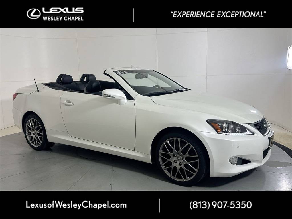 2012 Lexus IS IS 350C — Convertible — 146,869 mi — Wesley Chapel, FL