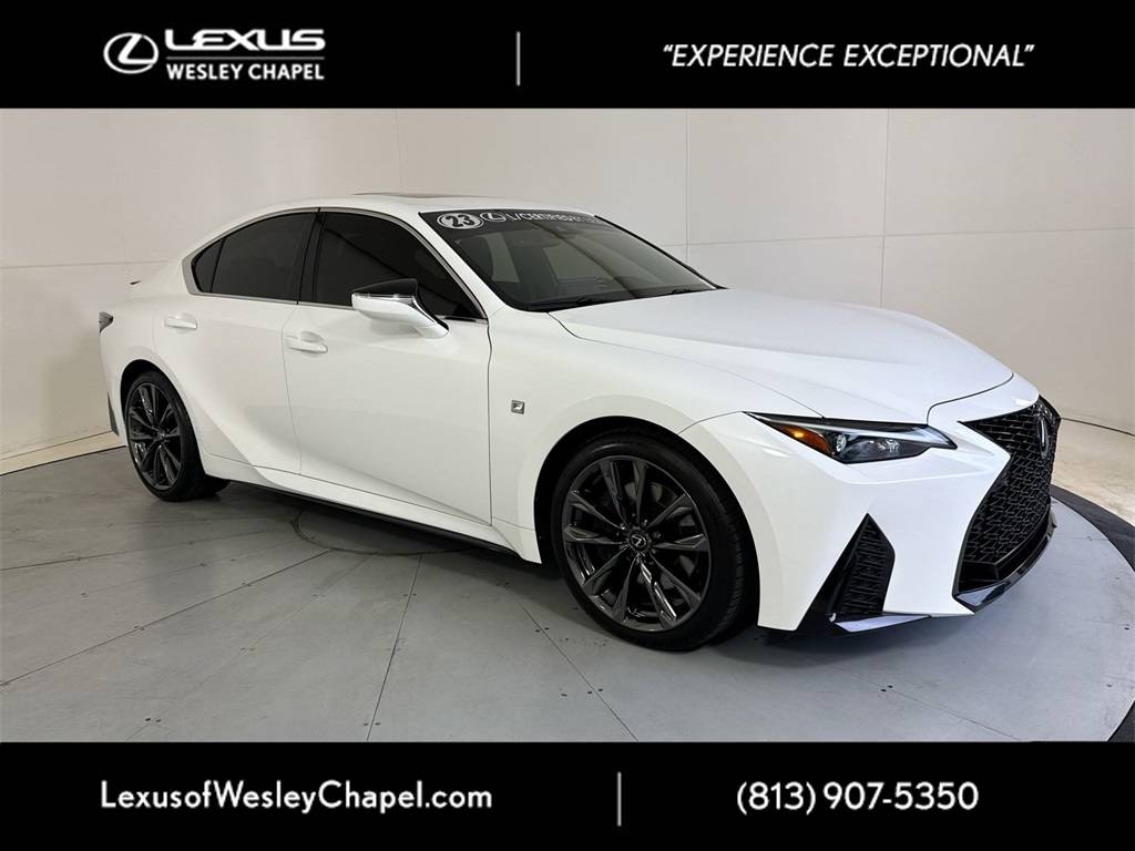 2023 Lexus IS IS 350 F SPORT — Sedan — 21,468 mi — Wesley Chapel, FL