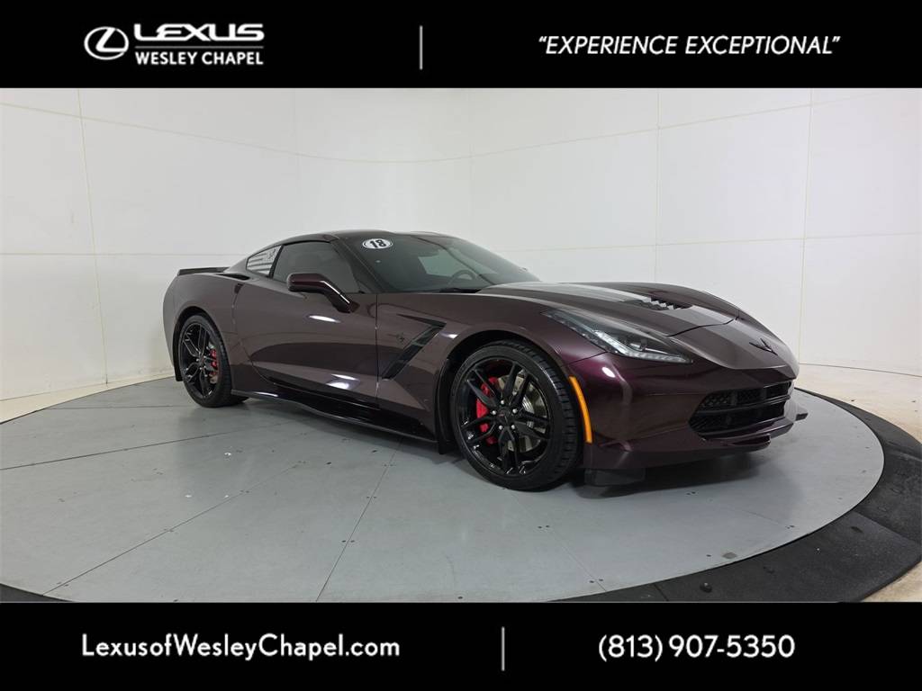 2018 Chevrolet Corvette Z51 1LT — Coupe — 52,198 mi — Wesley Chapel, FL