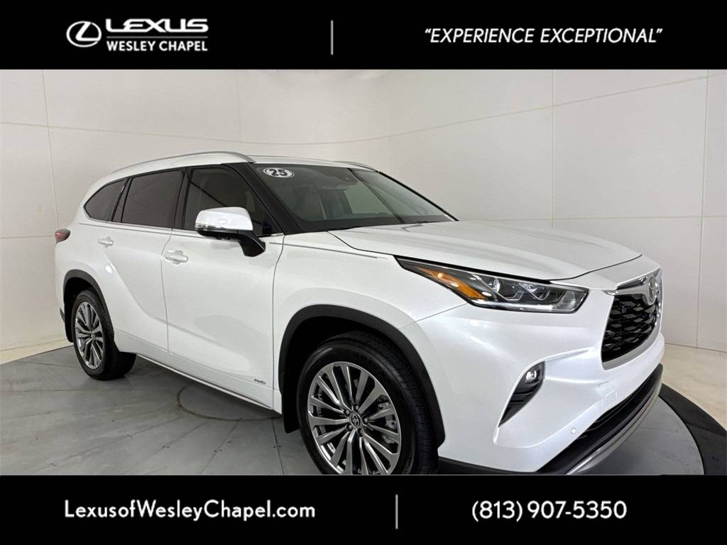 2025 Toyota Highlander Hybrid XLE — SUV — 3,503 mi — Wesley Chapel, FL