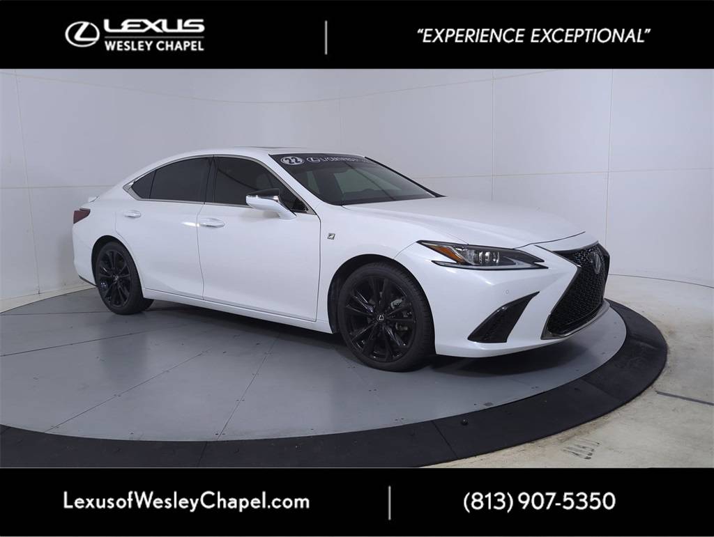2022 Lexus ES ES 350 F SPORT — Sedan — 25,960 mi — Wesley Chapel, FL