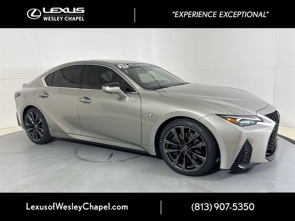 2022 Lexus IS IS 350 F SPORT — Sedan — 21,074 mi — Wesley Chapel, FL