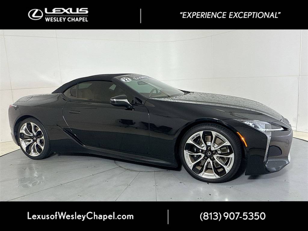 2022 Lexus LC LC 500 — Convertible — 28,271 mi — Wesley Chapel, FL