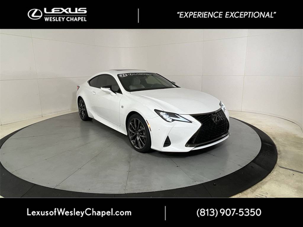 2021 Lexus RC RC 350 F SPORT — Coupe — 31,700 mi — Wesley Chapel, FL
