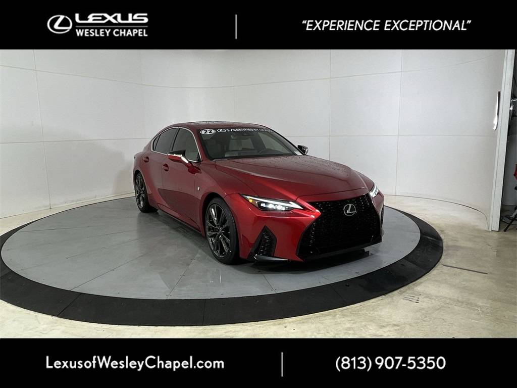 2022 Lexus IS IS 350 F SPORT — Sedan — 12,238 mi — Wesley Chapel, FL