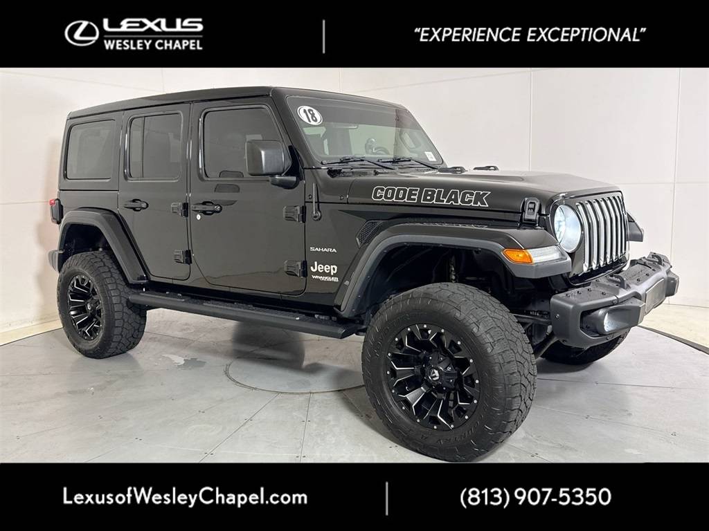 2018 Jeep Wrangler Sahara — SUV — 103,083 mi — Wesley Chapel, FL