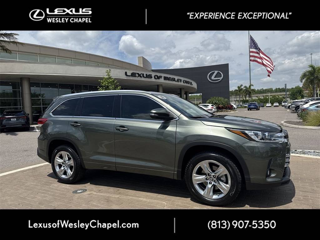 2018 Toyota Highlander Limited — SUV — 39,031 mi — Wesley Chapel, FL