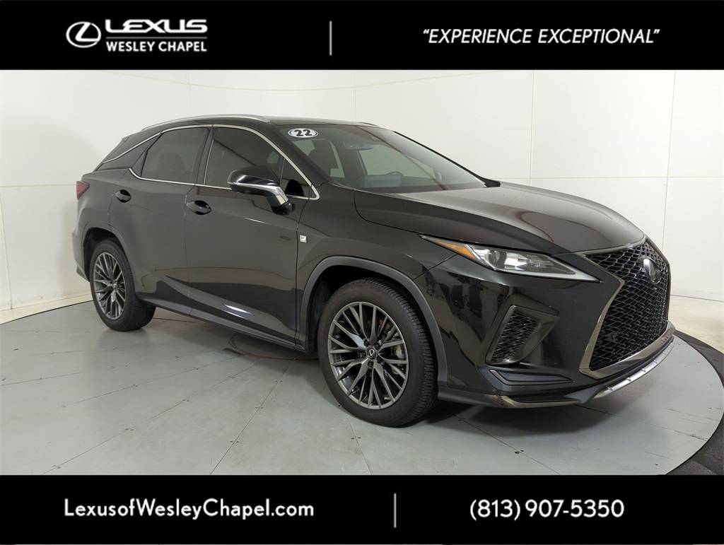 2022 Lexus RX RX 350 F Sport — SUV — 80,346 mi — Wesley Chapel, FL