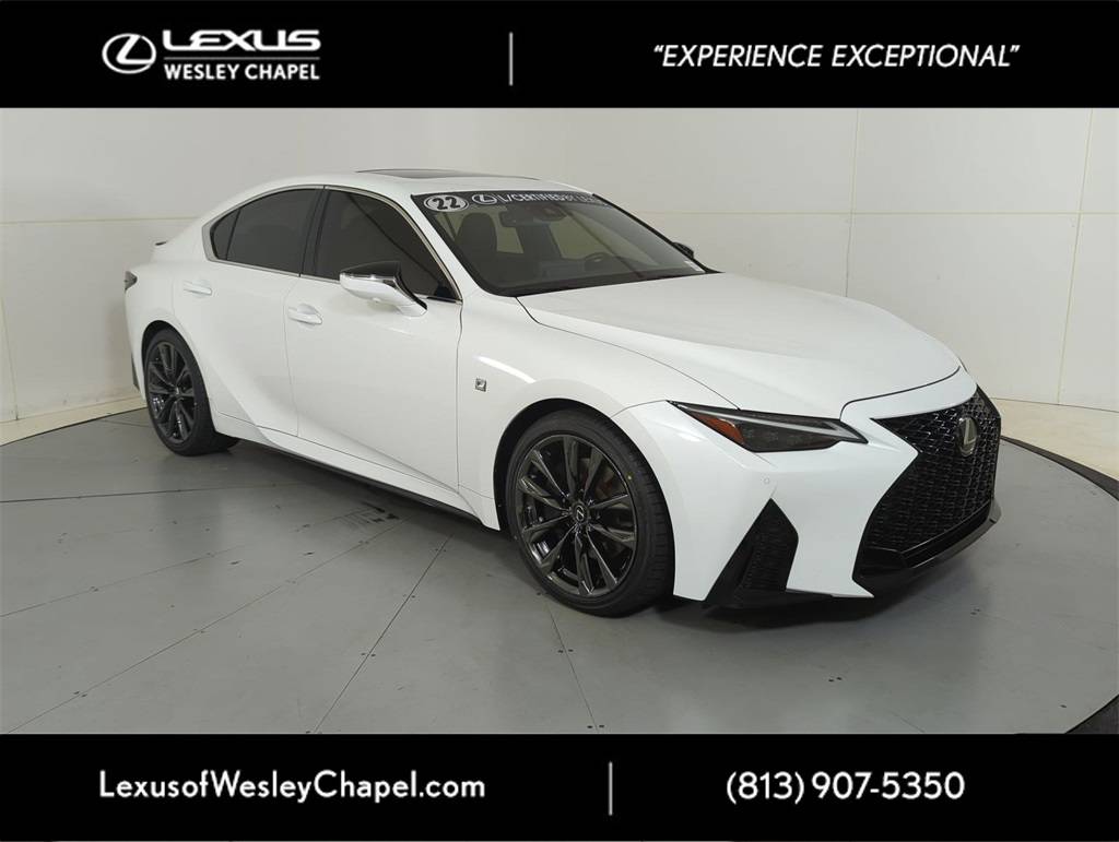 2022 Lexus IS IS 350 F SPORT — Sedan — 51,746 mi — Wesley Chapel, FL
