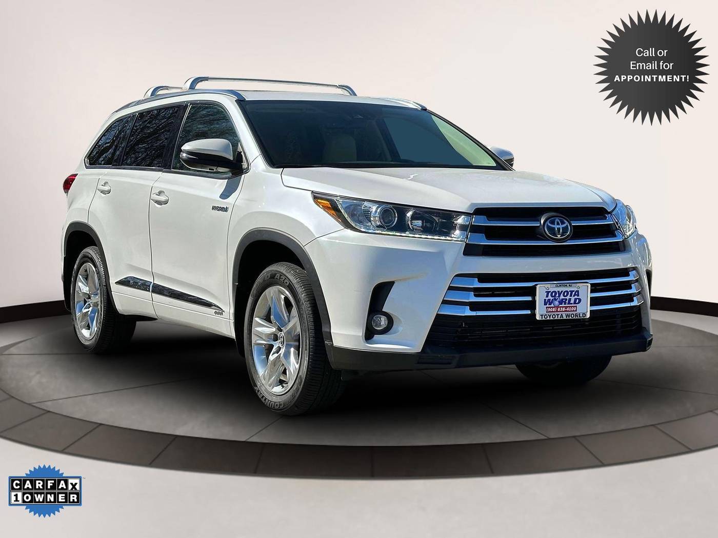 2019 Toyota Highlander Hybrid Limited — SUV — 57,317 mi — Clinton, NJ